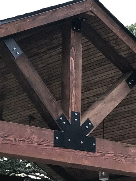 truss brackets post and beam